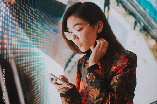 Photography Beautiful asian japanese girl street portraits
