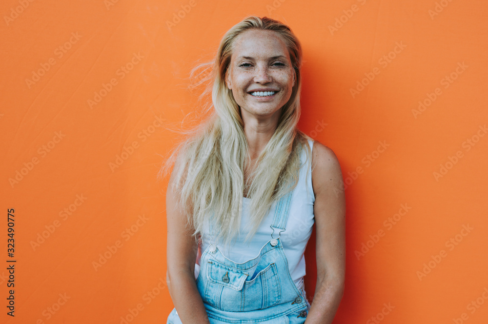 Beautiful girl lifestyle moments on colored backgrounds Beautiful girl lifestyle moments on colored backgrounds