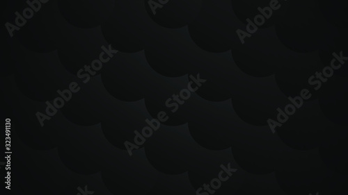 Black abstract background for web sites, covers, banners, flyers, headlines, landing pages, etc. Vector design.