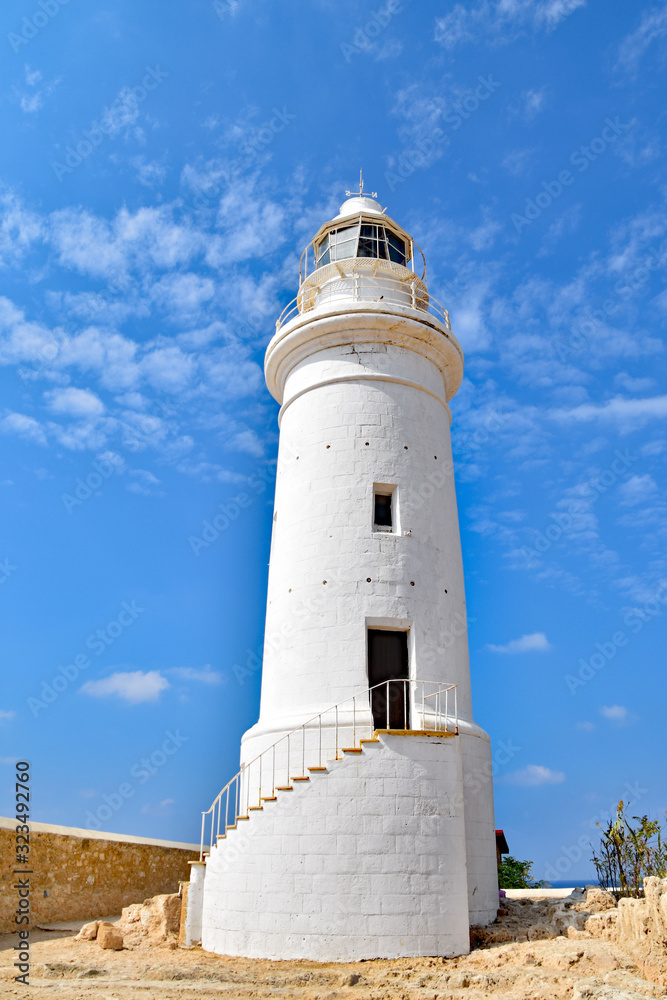 Pafos Lighthouse, Cyprus,