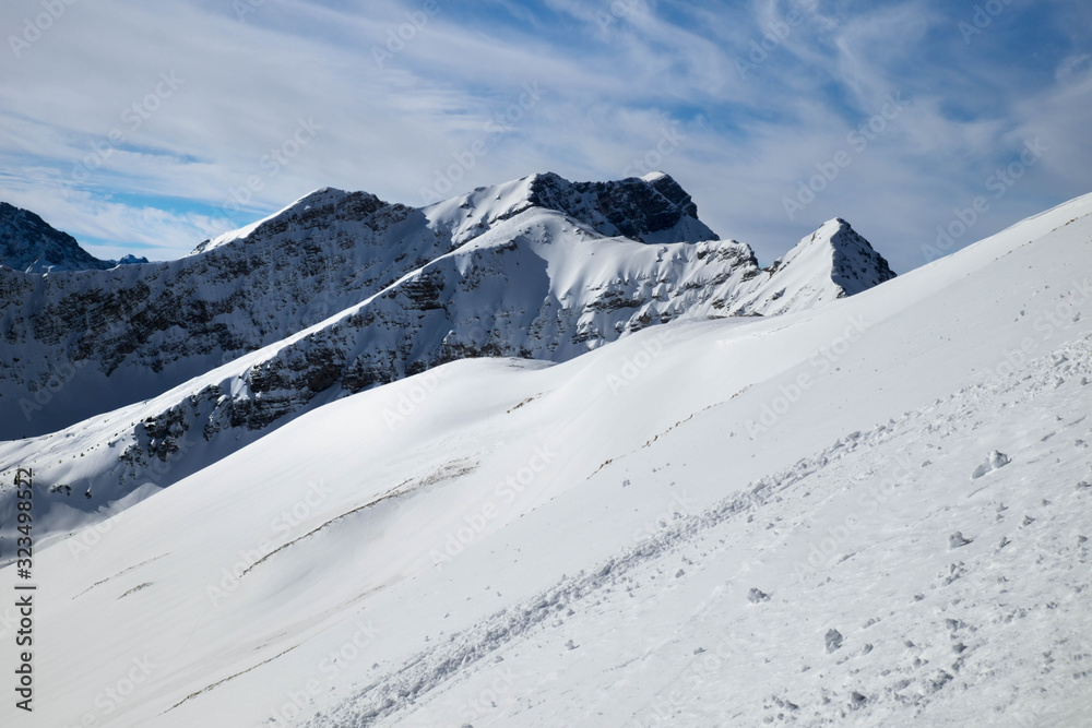 Lechtaler Alpen mit Steinkarspitze