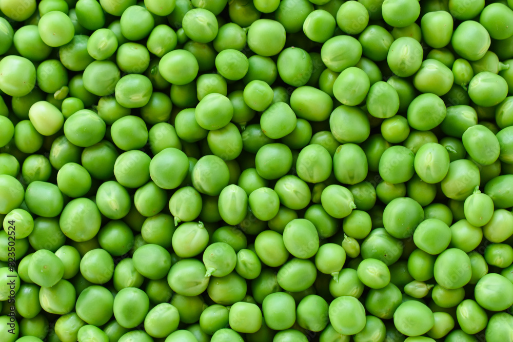 Green pea. Background for postcards. Green background and peas. Green pea. Background for postcards. Green background and peas.