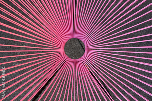 Obraz na płótnie Abstract background with pink lines. w salonie