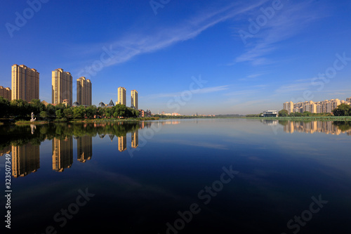 Waterfront City Architectural Landscape