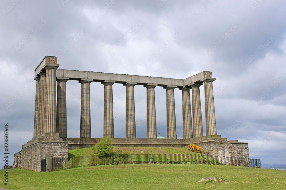 The National Monument on Calton Hill, Edinburgh