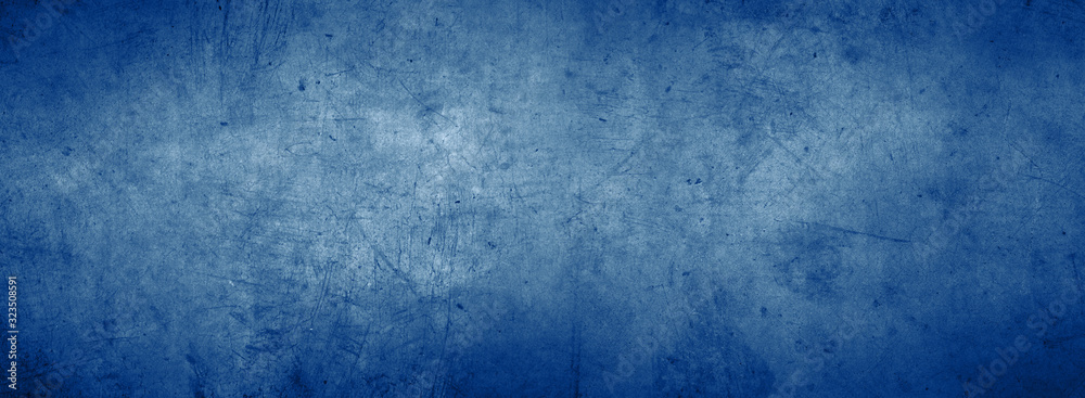Fototapeta premium Blue textured background