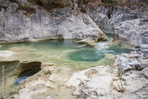 Mirna riverbed in Kotli view