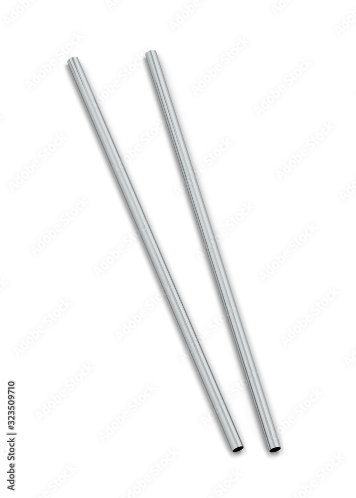 Metallic straw to use instead of plastic one Metallic straw to use instead of plastic one