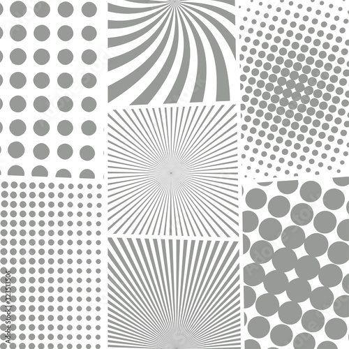 Wallpaper Mural Comic monochrome light concept Torontodigital.ca