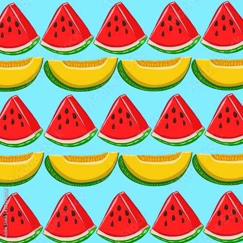 watermelon pattern for background EPS 10	
