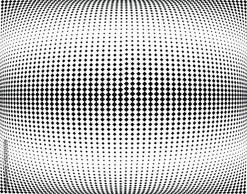 Halftone texture abstract black and white. Monochrome vintage background.Squares technology pattern.Design element for prints, web pages, template