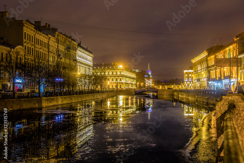 Night in Saint Petersburg