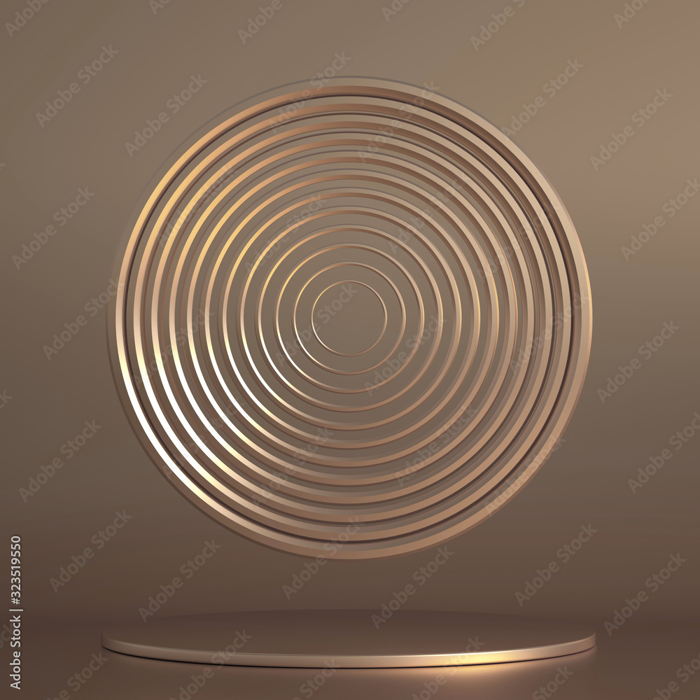 Podium, pedestal in the studio. 3d illustration, 3d rendering. Podium, pedestal in the studio. 3d illustration, 3d rendering.