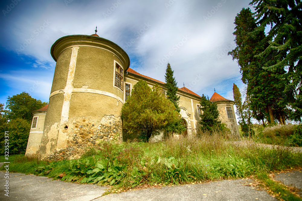 Fototapeta premium Cernik castle near Nova Gradiska, Croatia