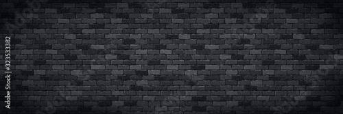 Vector realistic isolated panoramic brick wall background for template and wallpaper decoration.