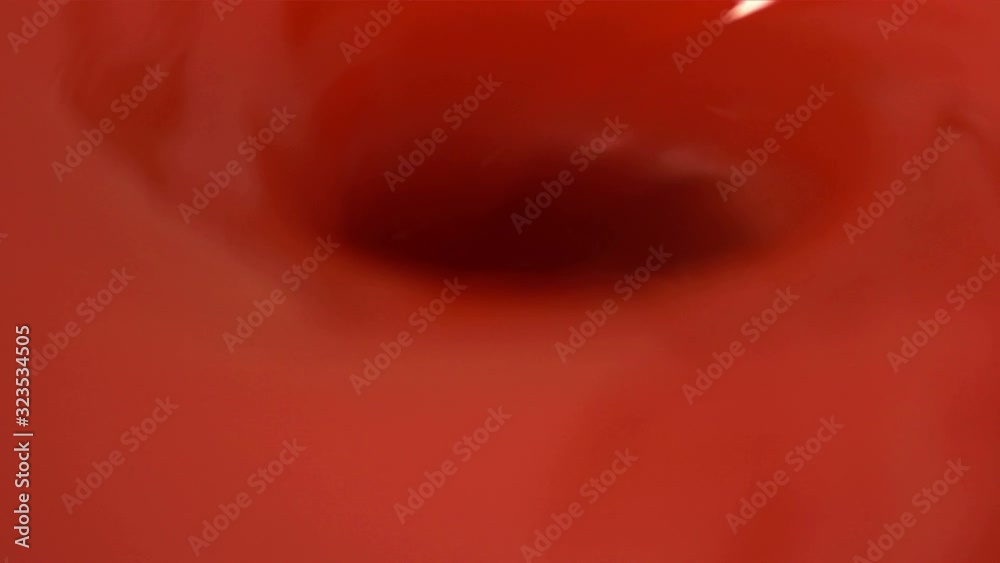 Abstract background with Red water or blood spiraling down a sink Abstract background with Red water or blood spiraling down a sink