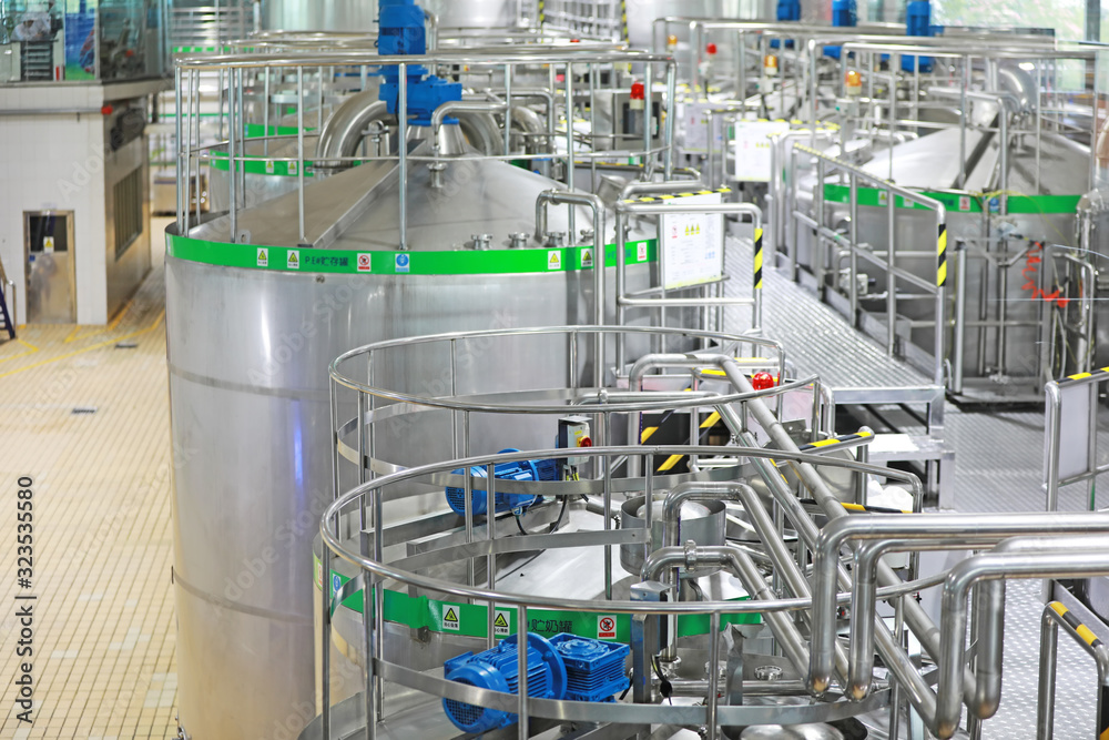 Filling Production Line of Dairy Enterprises