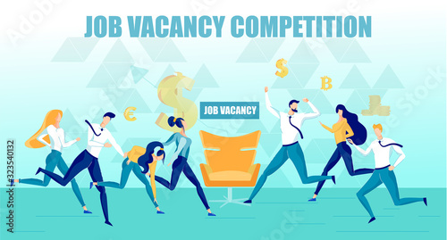 Applicants on Job Vacancy Position Competition.