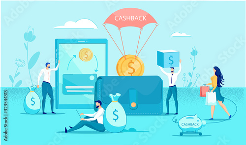 Cashback Money Programs for Loyal Customers Poster