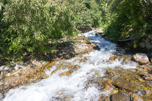 Mountain Stream, Kamchatka Peninsula, Russia.