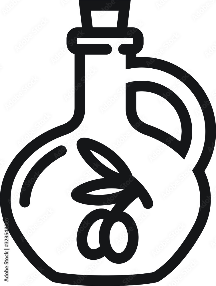 Olive oil icon, vector illustration Olive oil icon, vector illustration