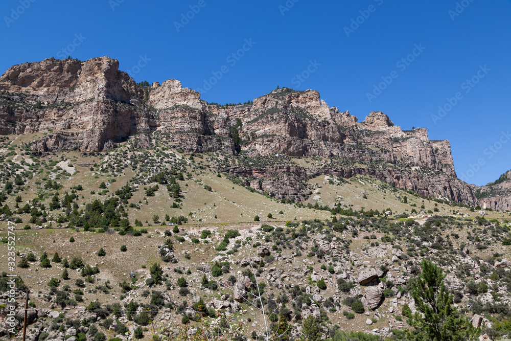 Fototapeta premium Ten Sleeps Canyon