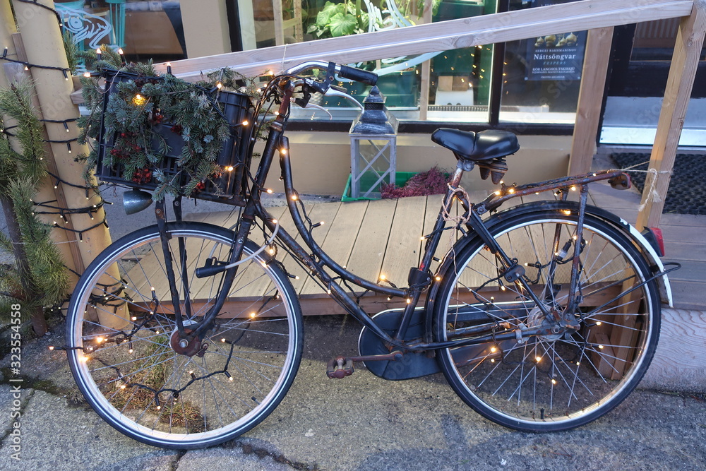 bike on the street