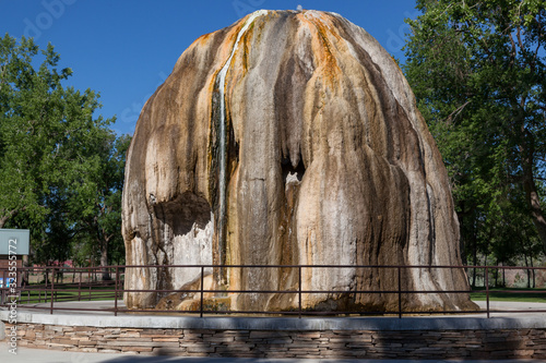 Tepee Fountain in Hot Springs State Park