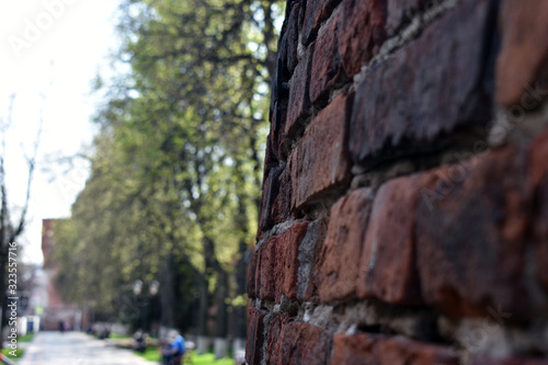 old brick Kremlin. Nizhny Novgorod. Russia