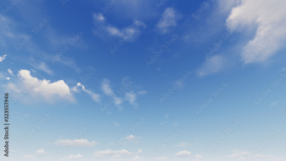 Cloudy blue sky abstract background, blue sky background with tiny clouds