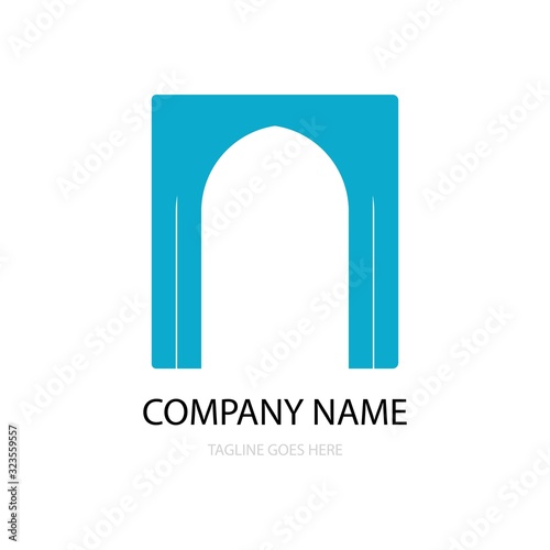 gate logo vector