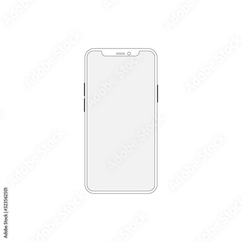 Linear Phone Smartphone. Mo...