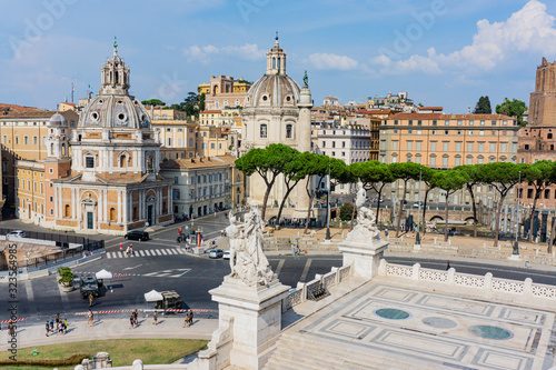 Rome Landscape Travel Photography Sunny Summer Day