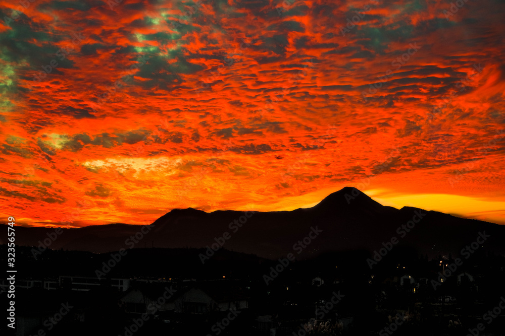 Fototapeta premium Atardecer