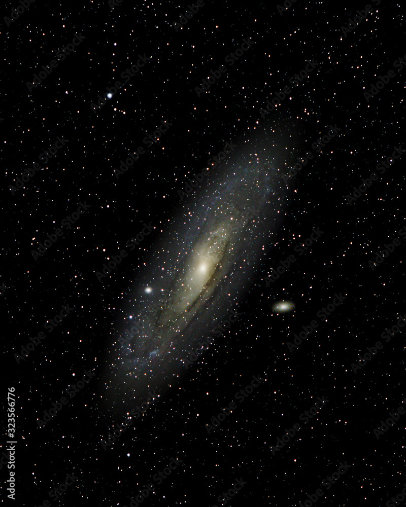 Obraz premium galaxy in space andromeda