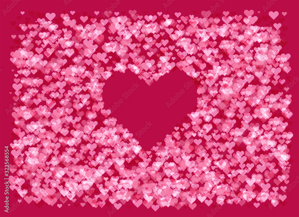 背景 ハート 愛 恋 愛情 かわいい 好き プレゼント ギフト 赤 レッド ピンク Stock Illustration Adobe Stock