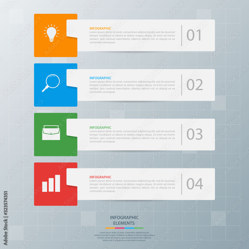 Infographic elements. Business concept timeline. Modern infograph template. Can use for workflow layout, diagram, banner, webdesign, presentation. Vector illustration. Infographic elements. Business concept timeline. Modern infograph template. Can use for workflow layout, diagram, banner, webdesign, presentation. Vector illustration.