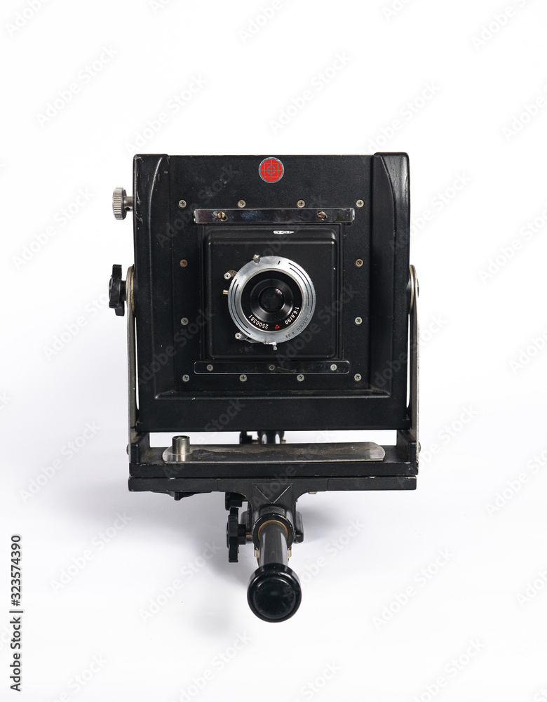 Old fashion view camera with slide in plates and wet plate collodion uses Old fashion view camera with slide in plates and wet plate collodion uses