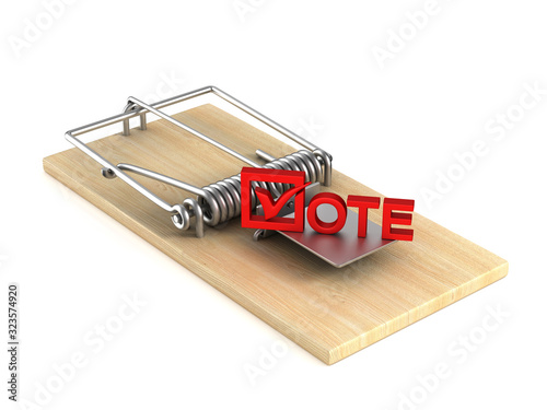 mousetrap and vote on white...