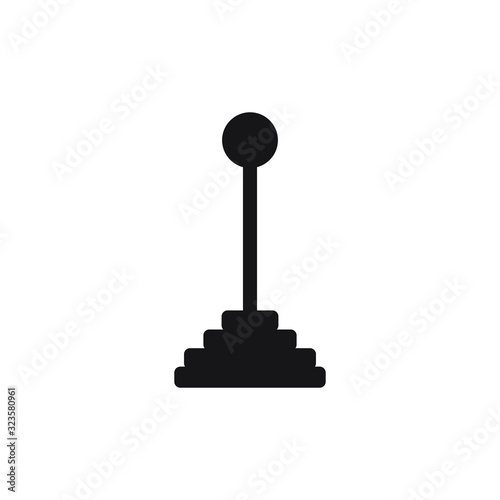 Gear lever icon design. vector illustration