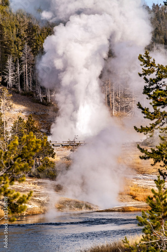 Thermal Activity Along the Firehole River © Sue Smith