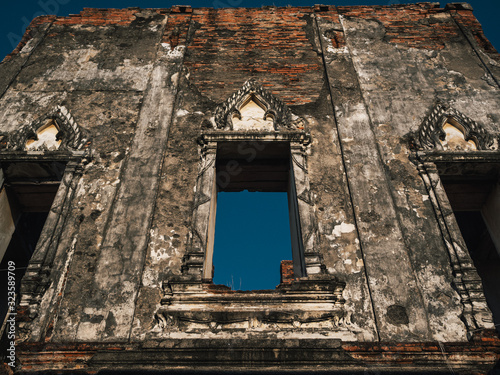 window of an archaeological site © Pisit