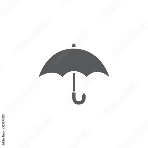 Umbrella Icon on white background