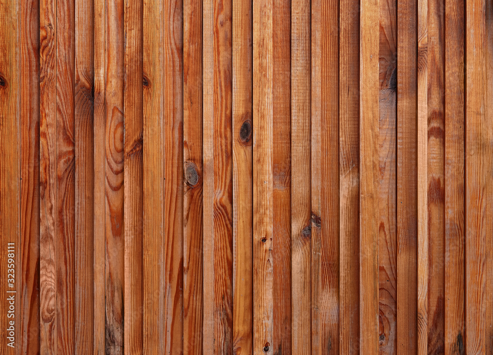Fototapeta premium decorative panel of vertical pine planks