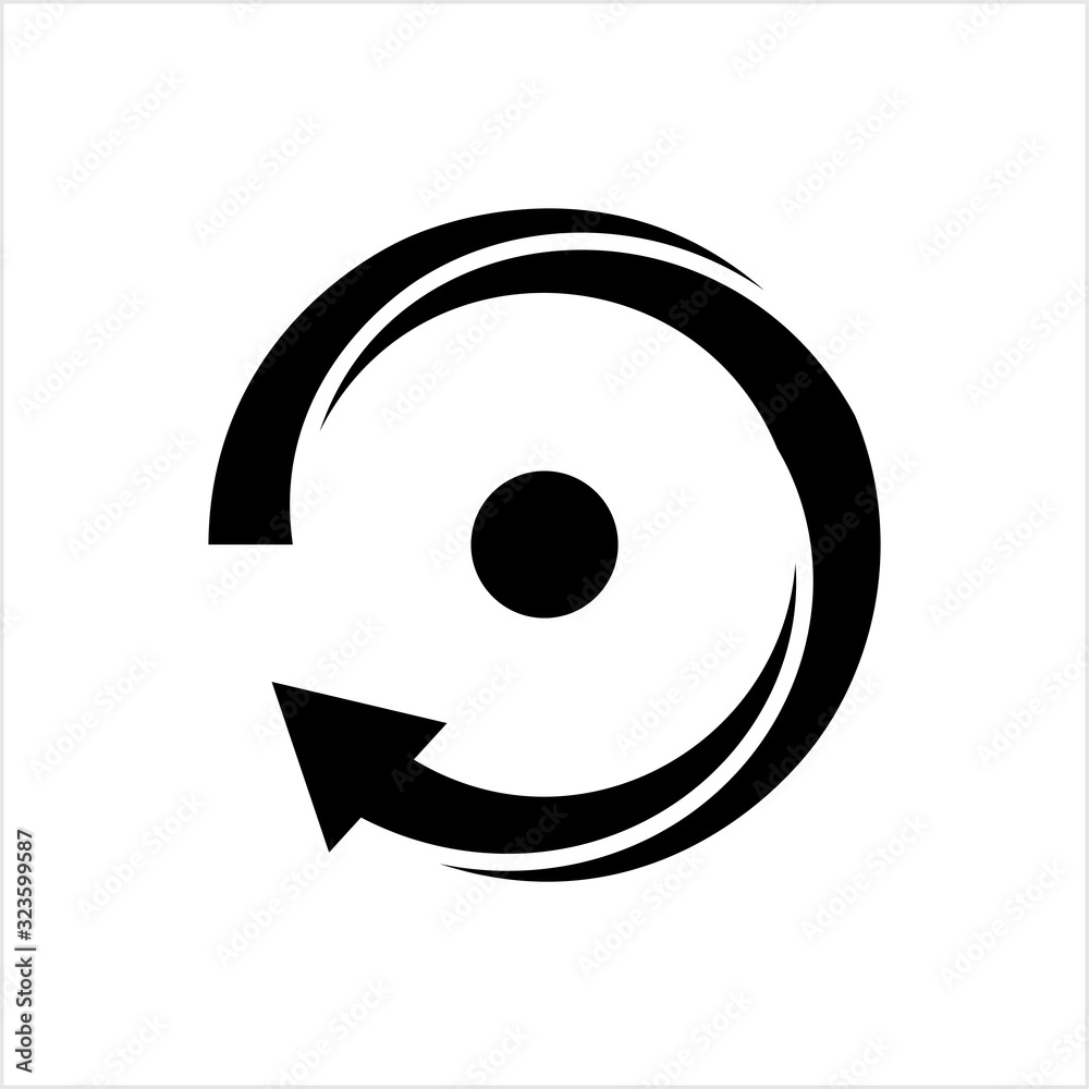 Spin Icon, Rotation Icon, Circular Spinning Icon Spin Icon, Rotation Icon, Circular Spinning Icon