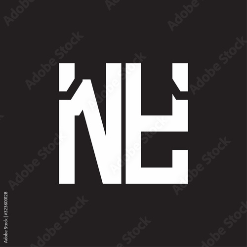 NY Logo with squere shape design template