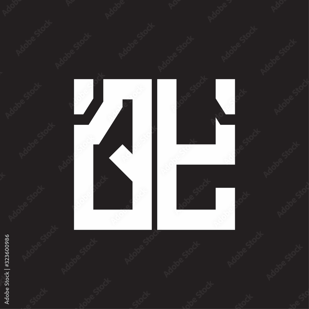 QY Logo with squere shape design template QY Logo with squere shape design template