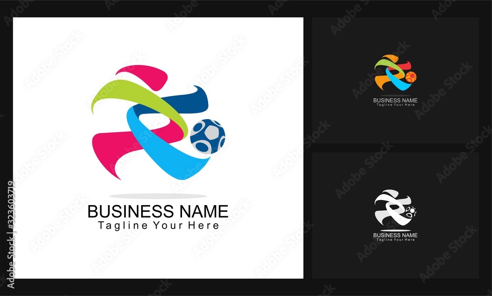 league vector concept design logo league vector concept design logo