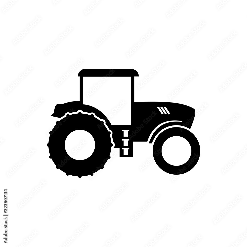 Tractor logo template design vector icon illustration Tractor logo template design vector icon illustration