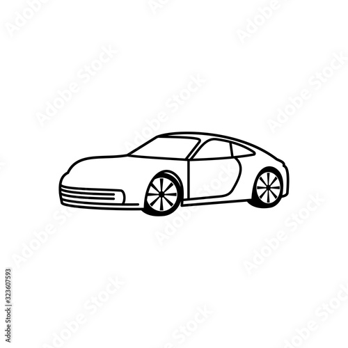 auto car logo template design vector icon illustration